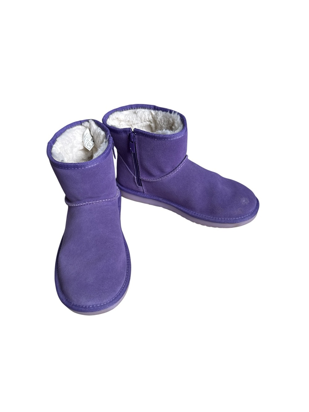 Koolaburra Purple Ankle Boots Girl’s Size 4